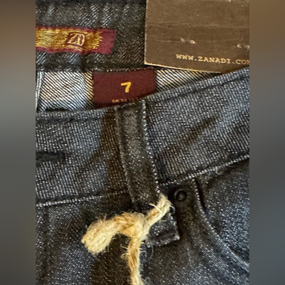 Zana Di premium denim y2k brand skinny jeans size 7 NWT - Picture 6 of 9